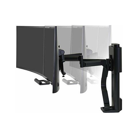 Nosač za monitor ERGOTRON TRACE (za monitore do 43", nosivost do 14.5 kg, VESA) crni-1