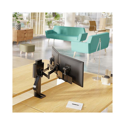 Nosač za monitor ERGOTRON TRACE (za monitore do 43", nosivost do 14.5 kg, VESA) crni-4