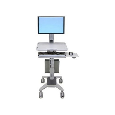 Mobilna radna stanica ERGOTRON WorkFit-C Single LD (za monitore do 27", do 12.3 kg, VESA, podesiva visina)-0