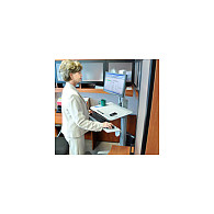 Mobilna radna stanica ERGOTRON WorkFit-C Single LD (za monitore do 27", do 12.3 kg, VESA, podesiva visina)-2