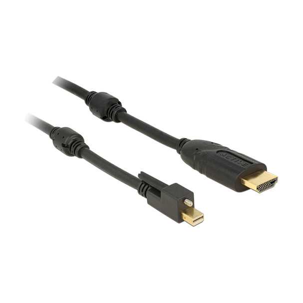 DELOCK Aktivni kabel mini DisplayPort 1.2 na HDMI 4K 5m (83822)-0