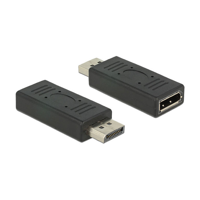 DELOCK Adapter DisplayPort 1.2 (M) na DisplayPort (Ž) (4K@60Hz, Port Saver) 65467