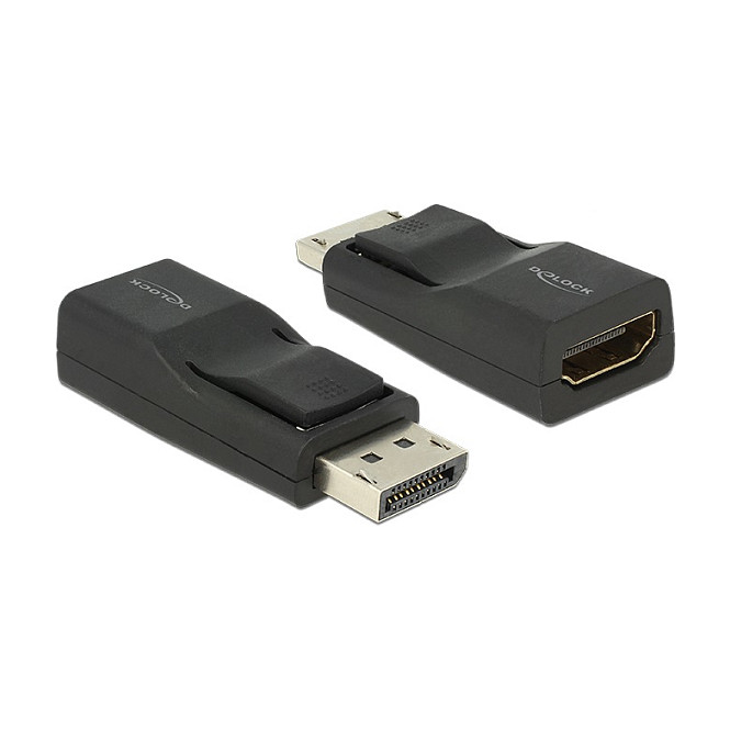 DELOCK Adapter DisplayPort 1.2 (M) na HDMI (Ž) 4K 30Hz pasivni (65468)