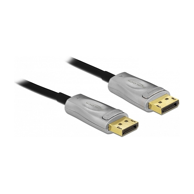 DELOCK Aktivni optički kabel DisplayPort 1.4 8K 60Hz 20m (AOC, 32.4 Gbps, HDR)-0