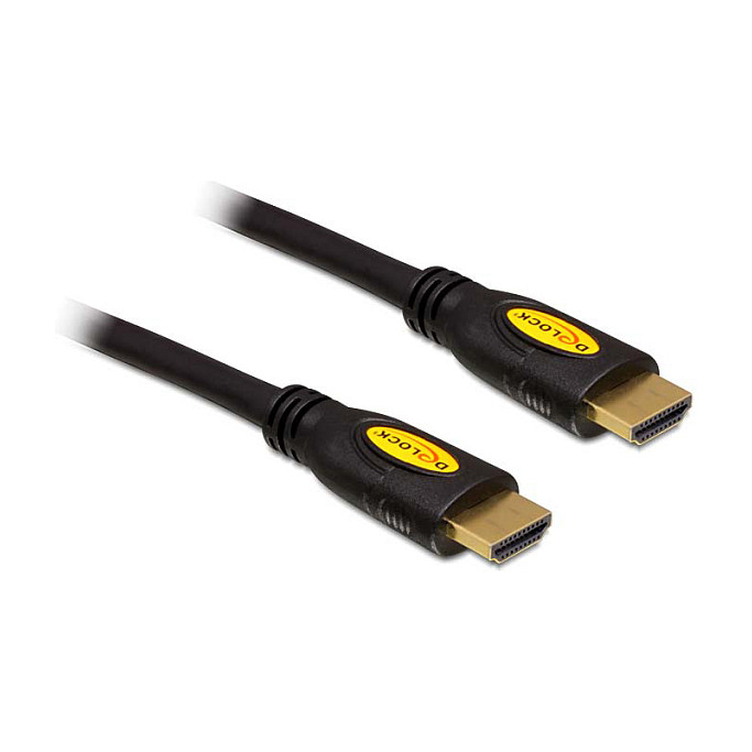 DELOCK HDMI kabel 1.4 High Speed with Ethernet 4K 0.5m (82537)