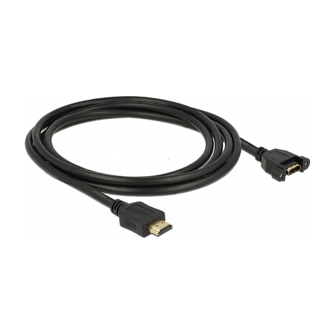 DELOCK HDMI produžni kabel za ugradnju (M/Ž) 4K 30Hz 2m-1