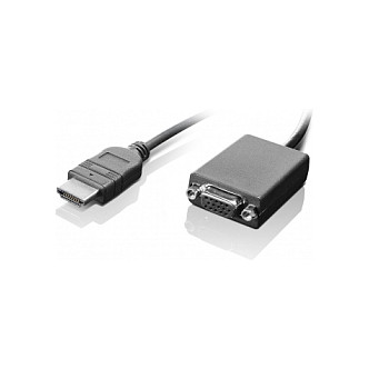 Video adapter LENOVO HDMI to VGA (0B47069), 20cm-1