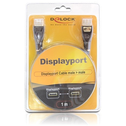 DELOCK DisplayPort 1.4 kabel 1m (8K@60Hz, DP 8K certificiran)-1