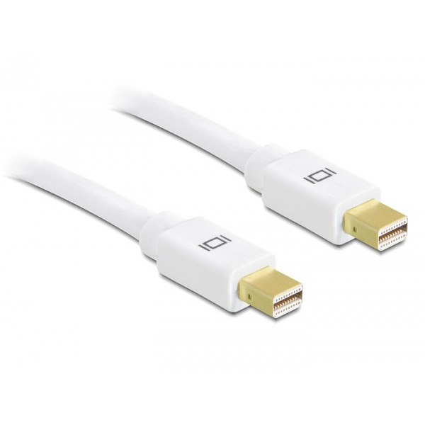 DELOCK Kabel Mini DisplayPort 1.2 (m/m) 1.5m bijeli (4K/60Hz)