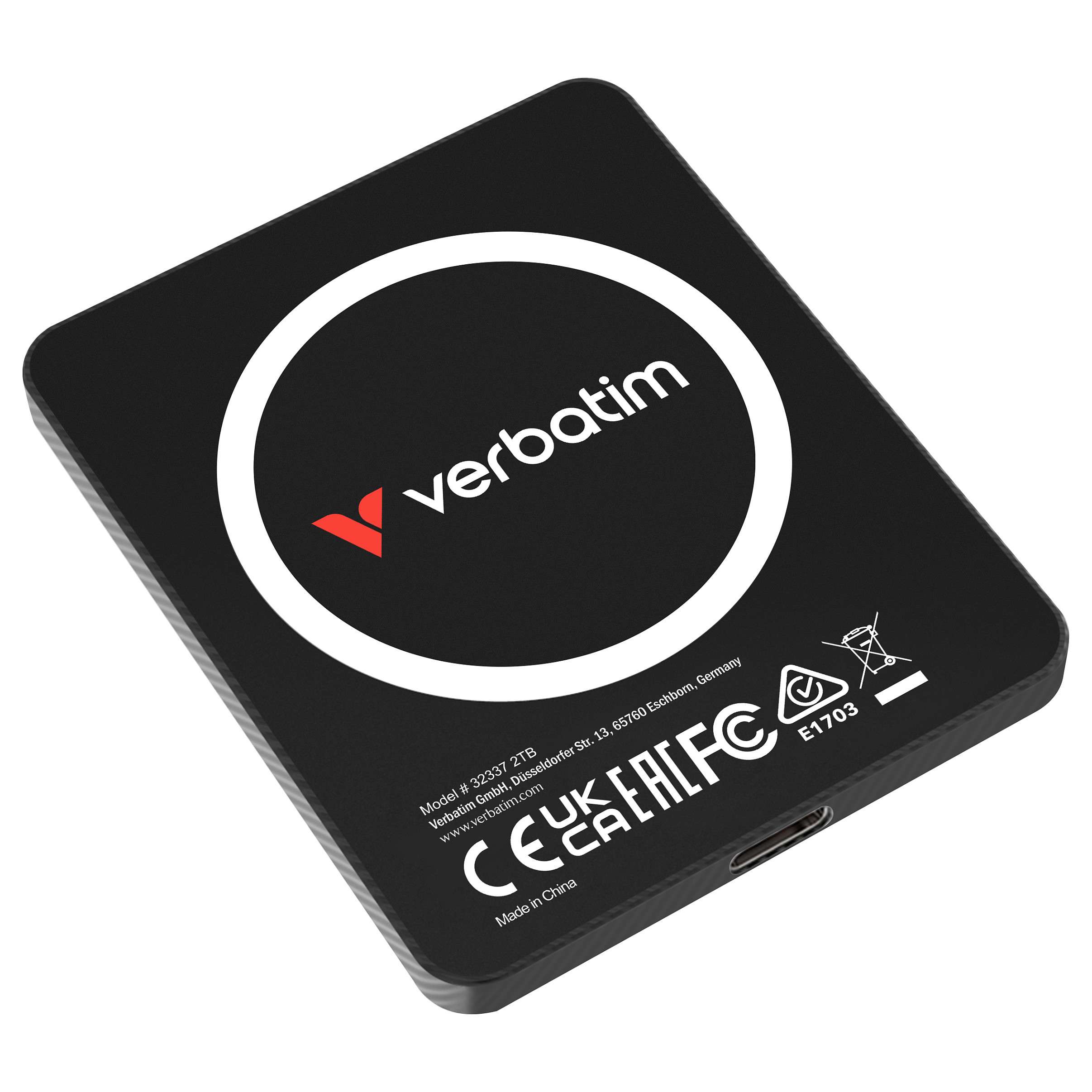 Vanjski SSD VERBATIM SnapBack Ultra Slim 2 TB (USB 3.2 Gen 2x2, do 2000 MB/s)-0