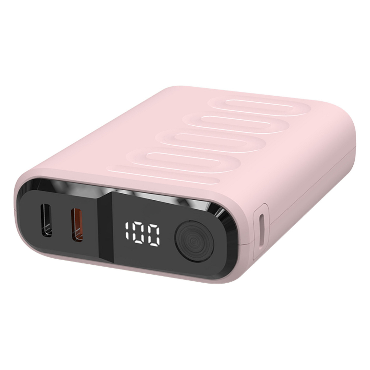 Prijenosna baterija REALPOWER PB-10000C PD+ (10000 mAh, 20W, 3x USB-C) Rose-0