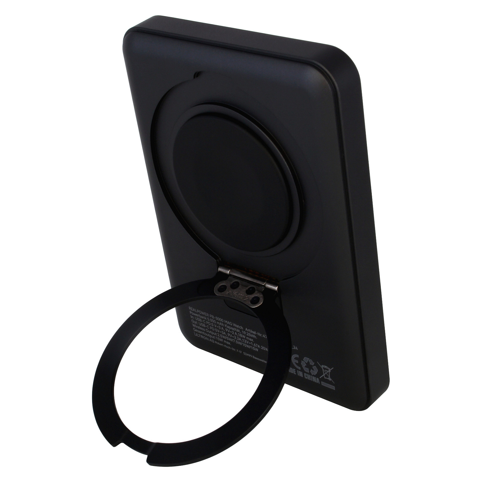 Prijenosni punjač REALPOWER PB-5000 Mag Watch (5000 mAh, MagSafe, Apple Watch punjač, 20W PD)-2