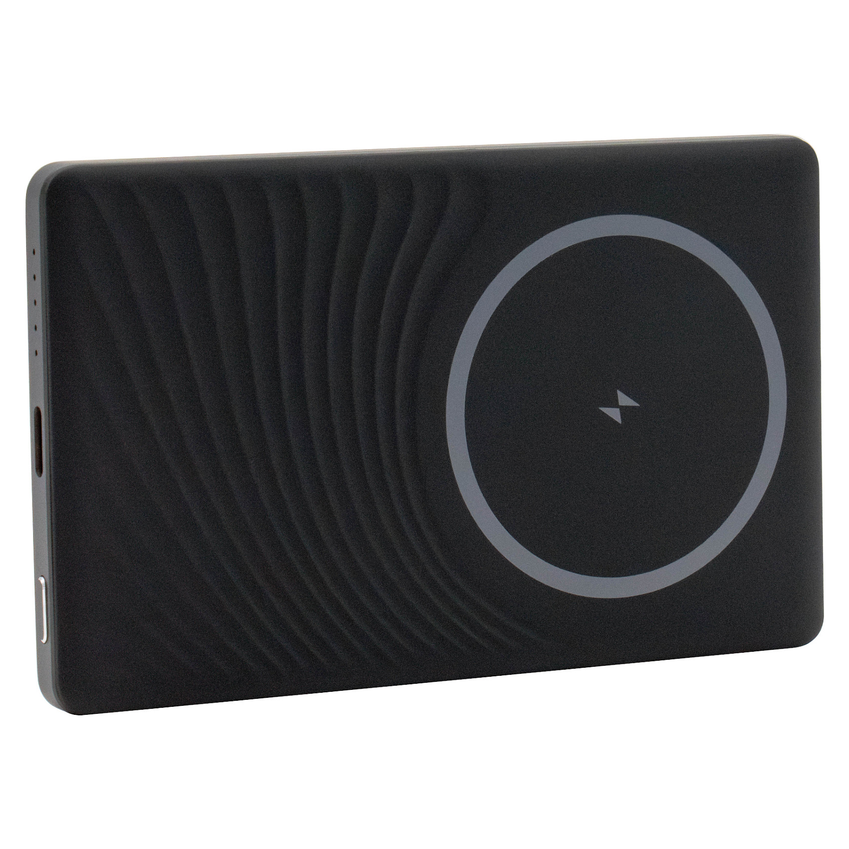 Prijenosna baterija REALPOWER PB-5000 Mag (5000 mAh, MagSafe, USB-C, ultra tanka) Titan