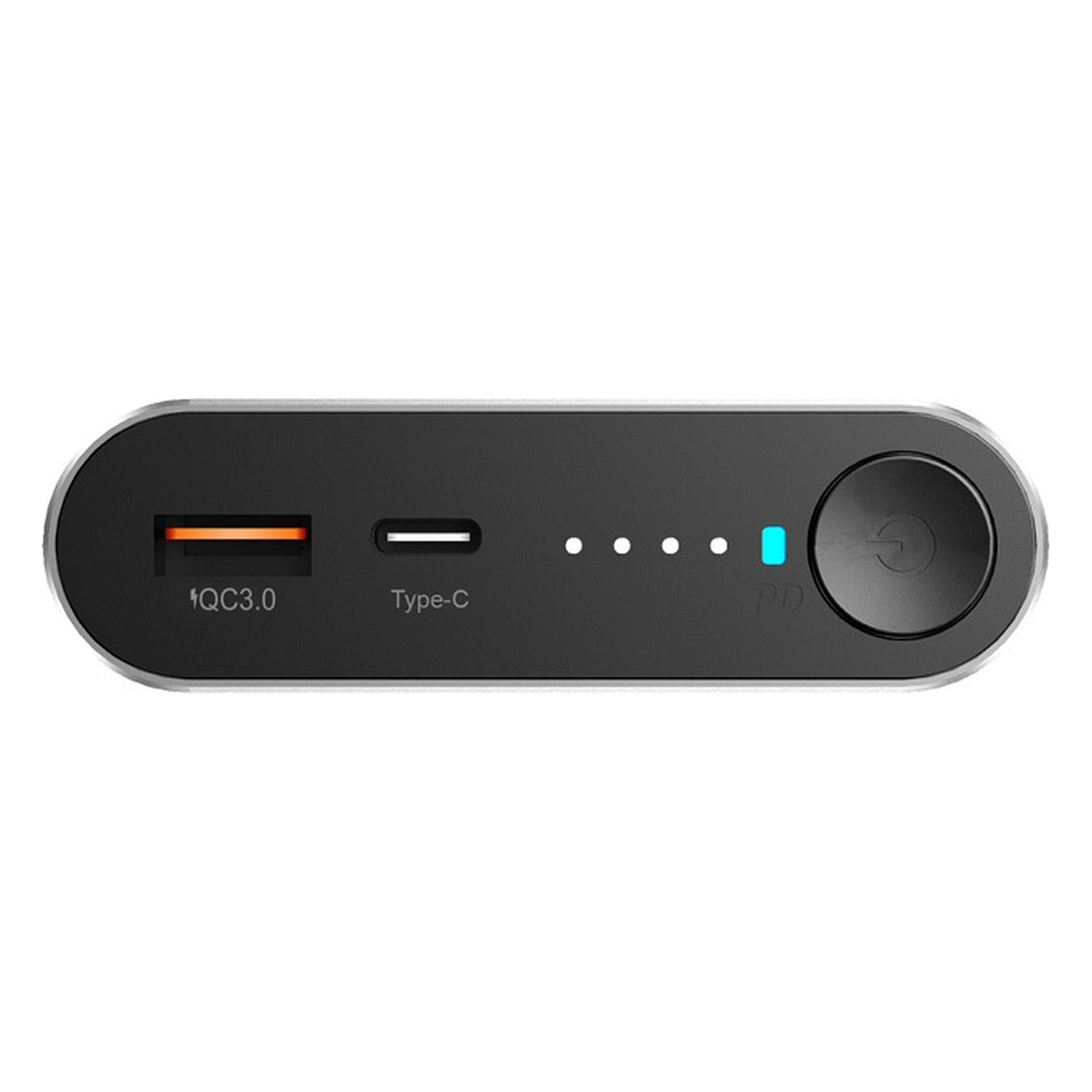 Prijenosna baterija (Power Bank) REALPOWER PB-20000PD Pro (20000 mAh, 22.5W, USB-C PD, QC 3.0) Srebrna-2