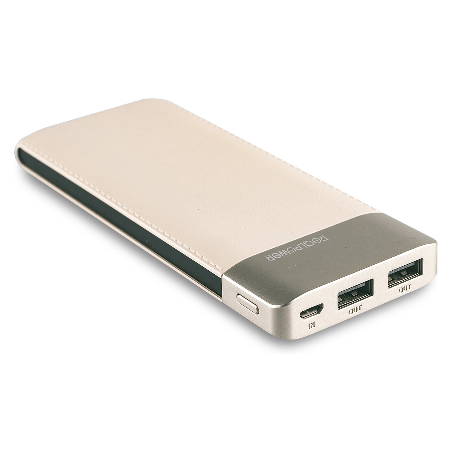 Prijenosna baterija REALPOWER PB-8000 Fashion (8000 mAh, 2x USB-A, integrirani kabel)-0