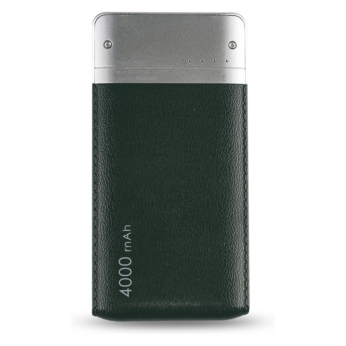 Prijenosna baterija REALPOWER PB-4000 Fashion (4000 mAh, 1A izlaz, crna)-2