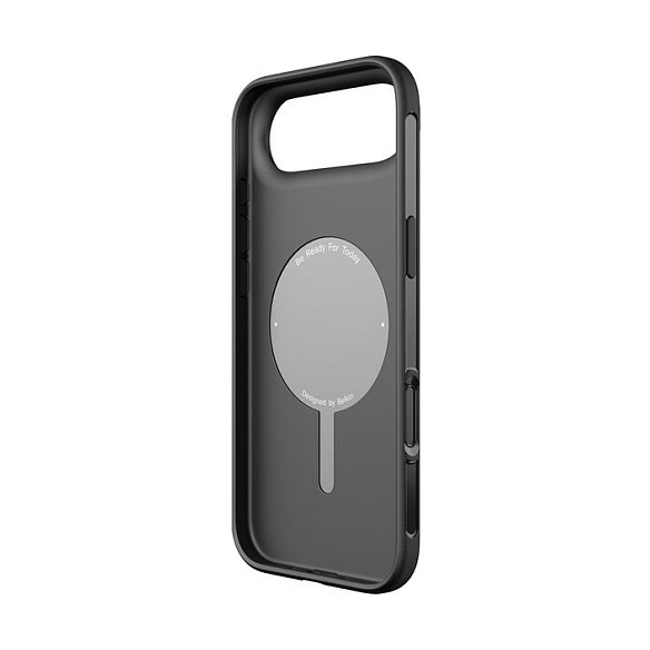 Belkin Magnetic zaštitna maska za iPhone 15 (MagSafe, otporna na UV zračenje) crna-1
