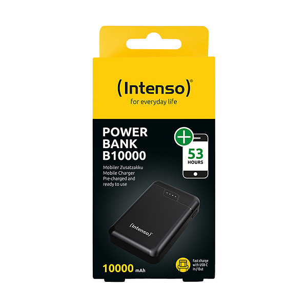 Prijenosni punjač INTENSO Power Bank B10000 (10000 mAh, USB-C, USB-A)-1