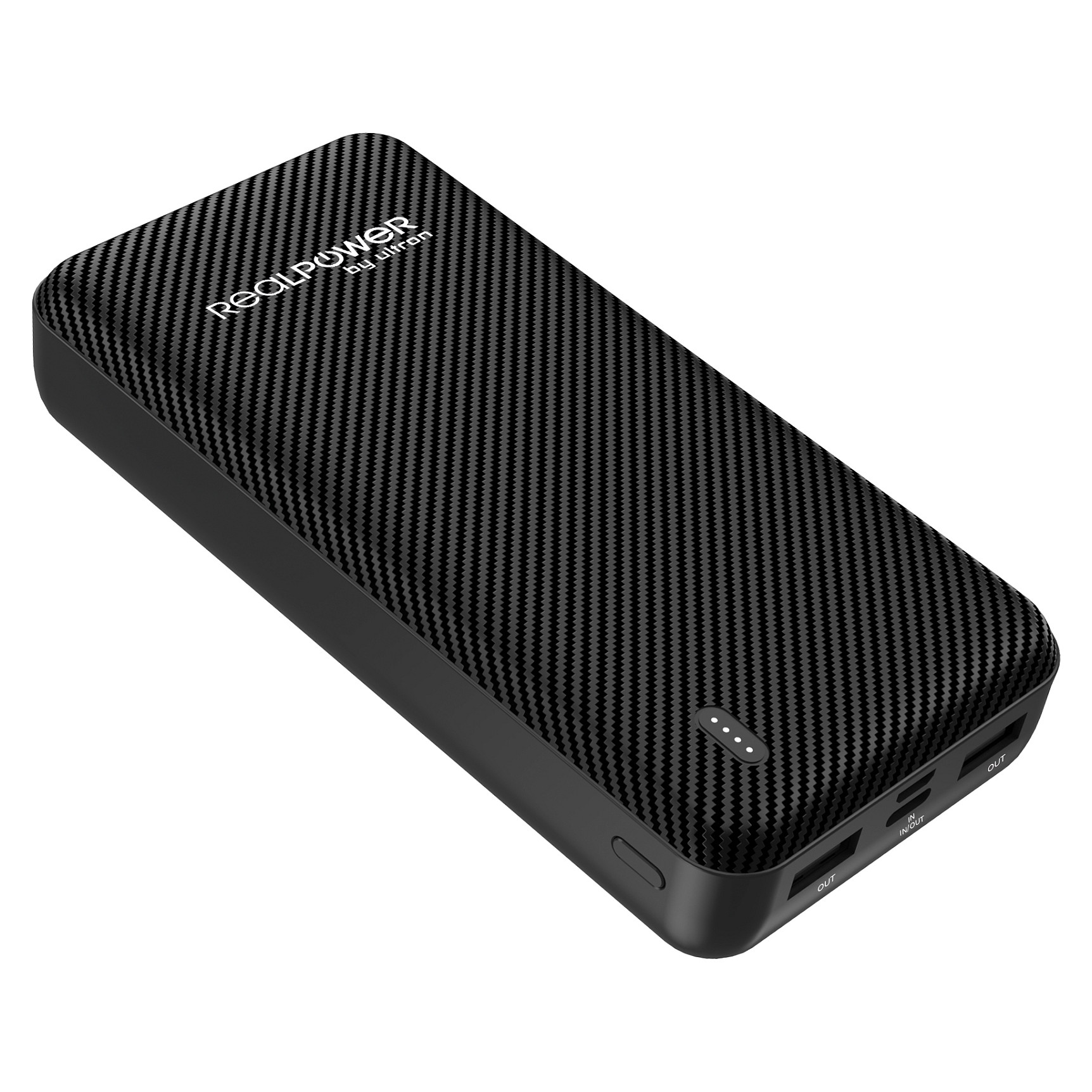 Prijenosni punjač REALPOWER PB-20000 SE (20000 mAh, 2x USB-A, USB-C)-0