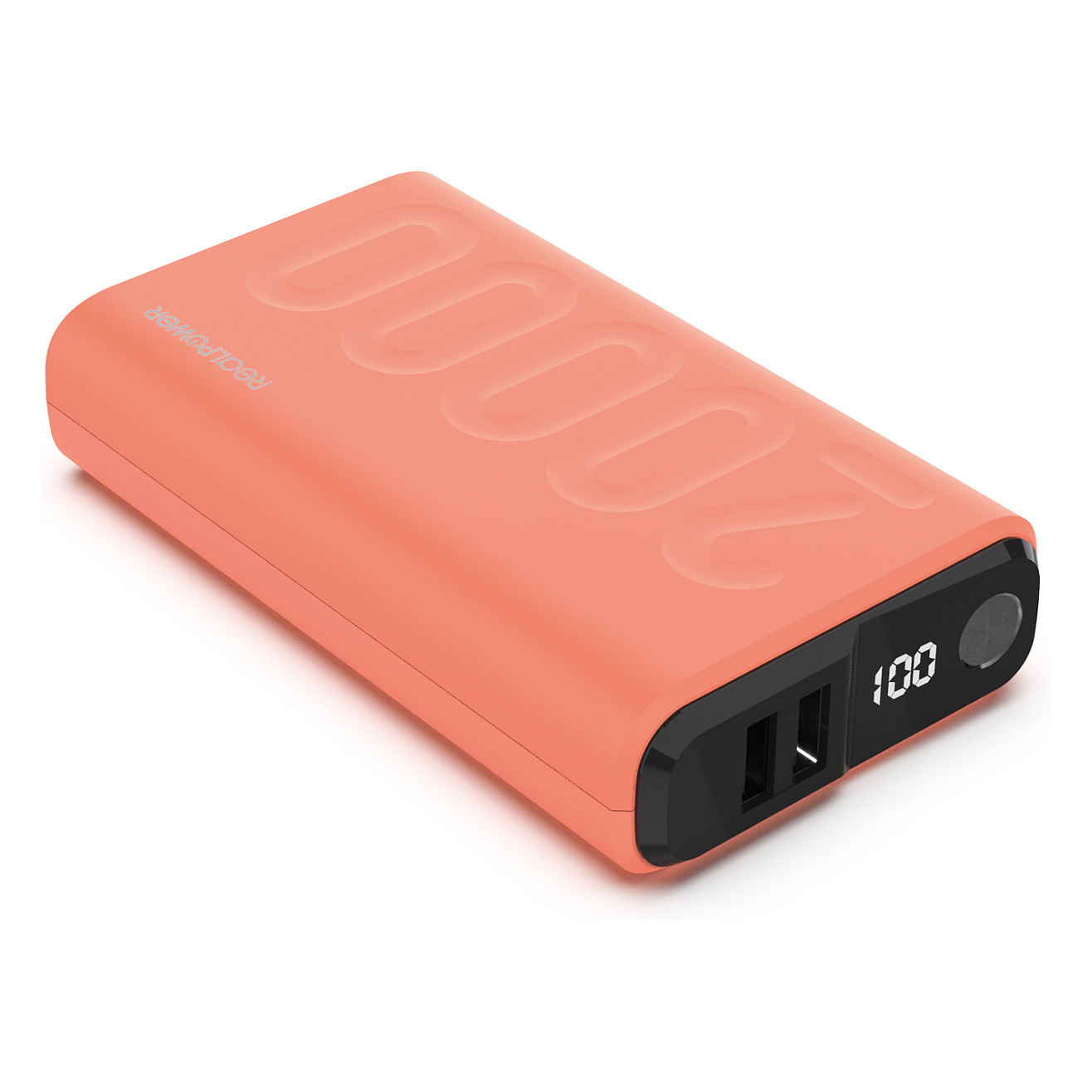 Prijenosni punjač REALPOWER PB-20000 Set (20000 mAh, 20W PD, QC 3.0) narančasti-1