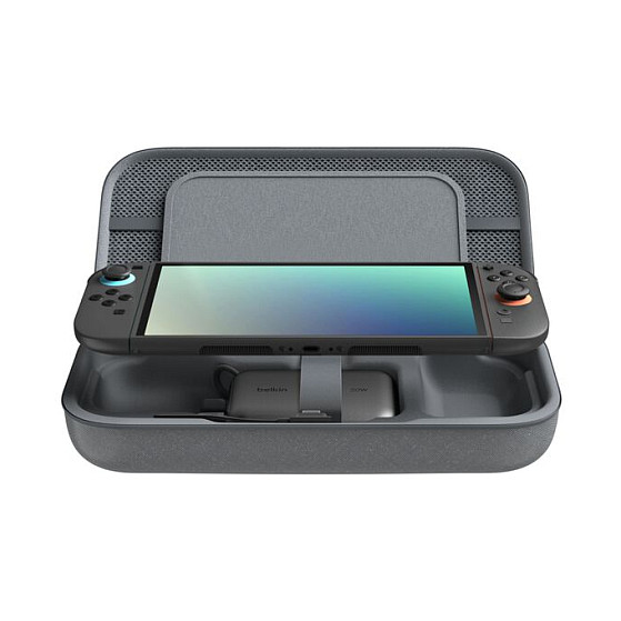 Prijenosna baterija BELKIN BoostCharge Power Bank 10K + Stalak za Nintendo Switch (10000 mAh, USB-C) ENA001-0