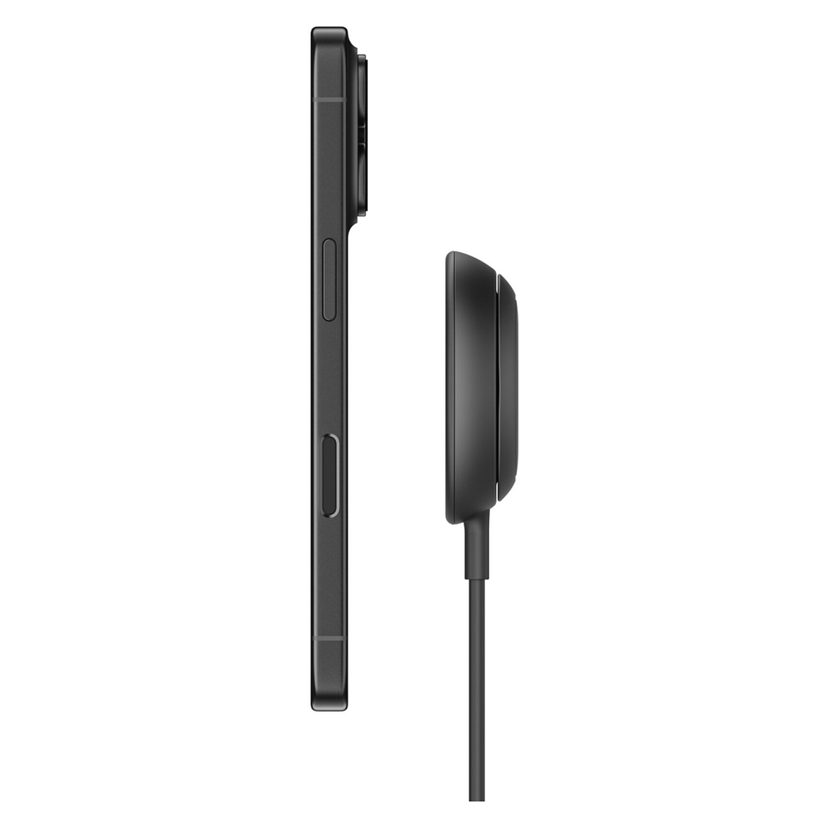 Bežični punjač BELKIN BoostCharge Pro 2-u-1 Qi2 15W (magnetski, 5W za slušalice, bez adaptera) crni-3