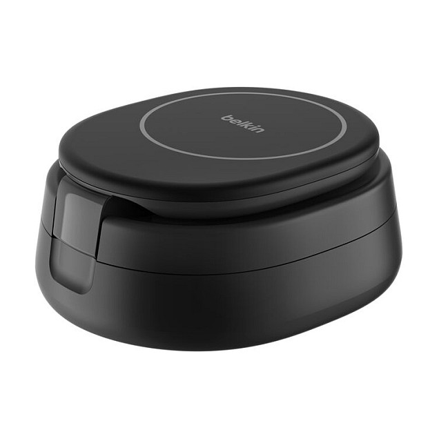 Bežični punjač BELKIN BoostCharge Pro 3-u-1 sklopivi magnetski s Qi2 15W (WIZ034BK), crni-5