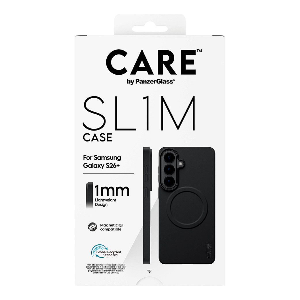 Zaštitna maska PANZER GLASS CARE SL1M za Samsung Galaxy S26+, crna-2