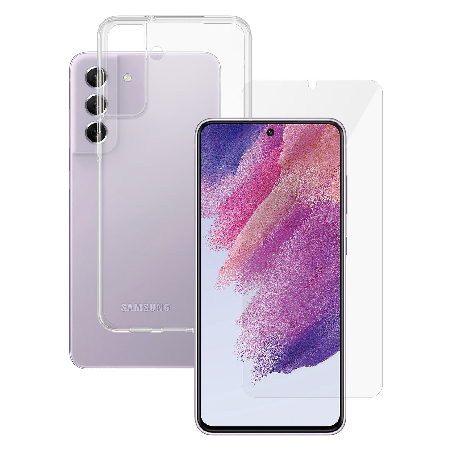 Set zaštitno staklo i zaštita za kameru PANZER GLASS SAFE. za Samsung Galaxy S21 FE 5G-0