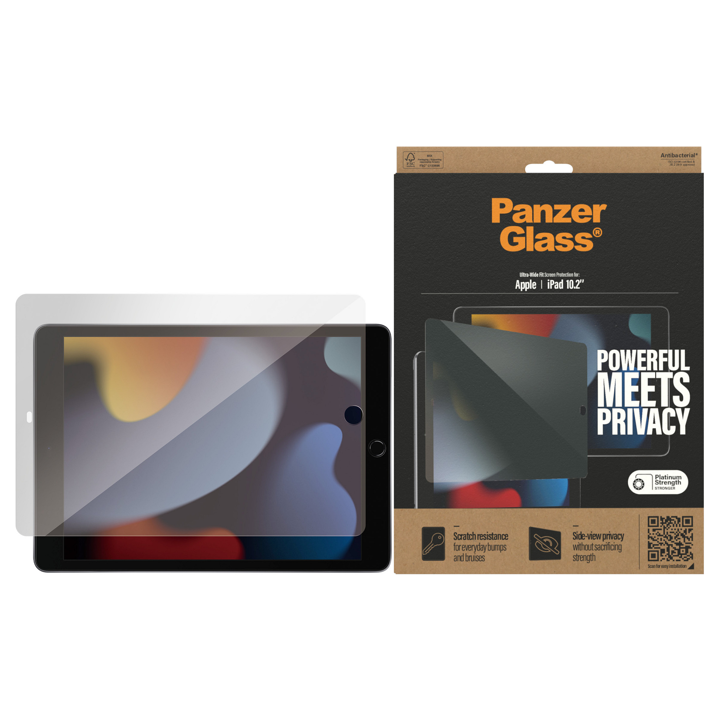 Zaštitno staklo PANZERGLASS Privacy za iPad 10.2" (7./8./9. gen)-1