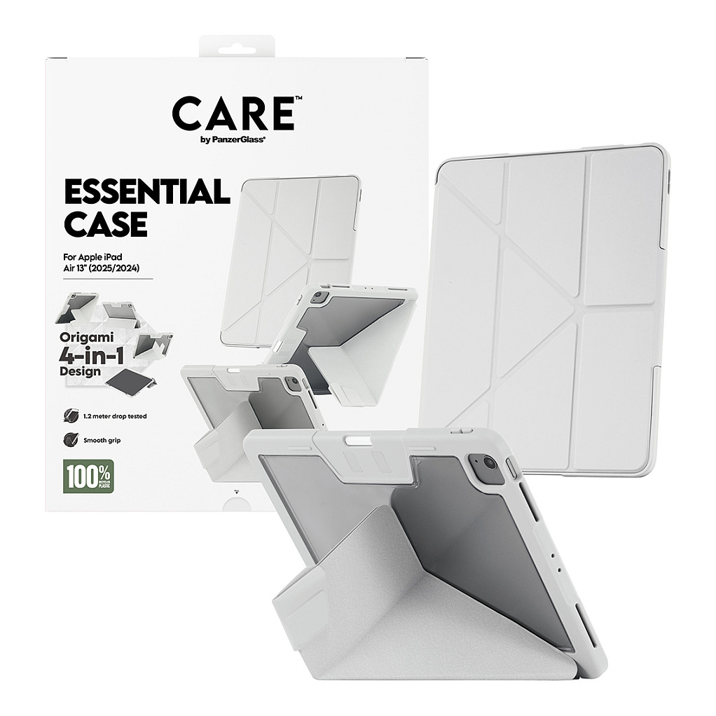 Zaštitna maska PANZER GLASS CARE TPU Essential Case za iPad Air 13" (2024), Light Grey-4