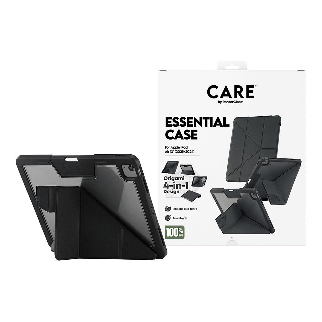 Zaštitna maska PANZER GLASS CARE TPU Essential Case za iPad Air 13" (2024), crna-1