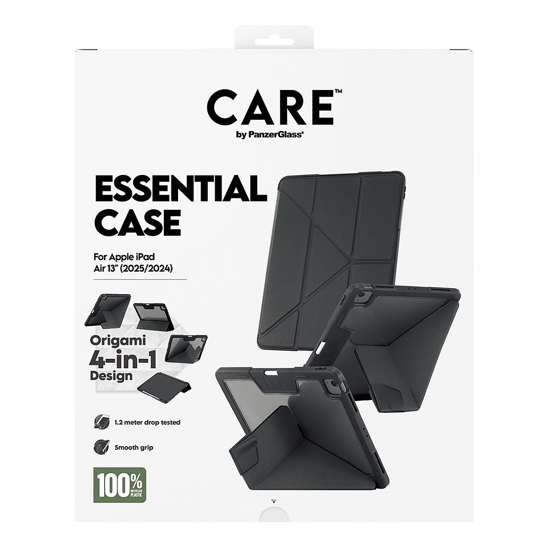 Zaštitna maska PANZER GLASS CARE TPU Essential Case za iPad Air 13" (2024), crna-2