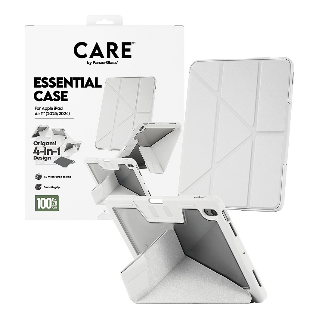 Zaštitna maska PANZER GLASS CARE TPU Essential Case za iPad Air 11" (2024), Light Grey-4