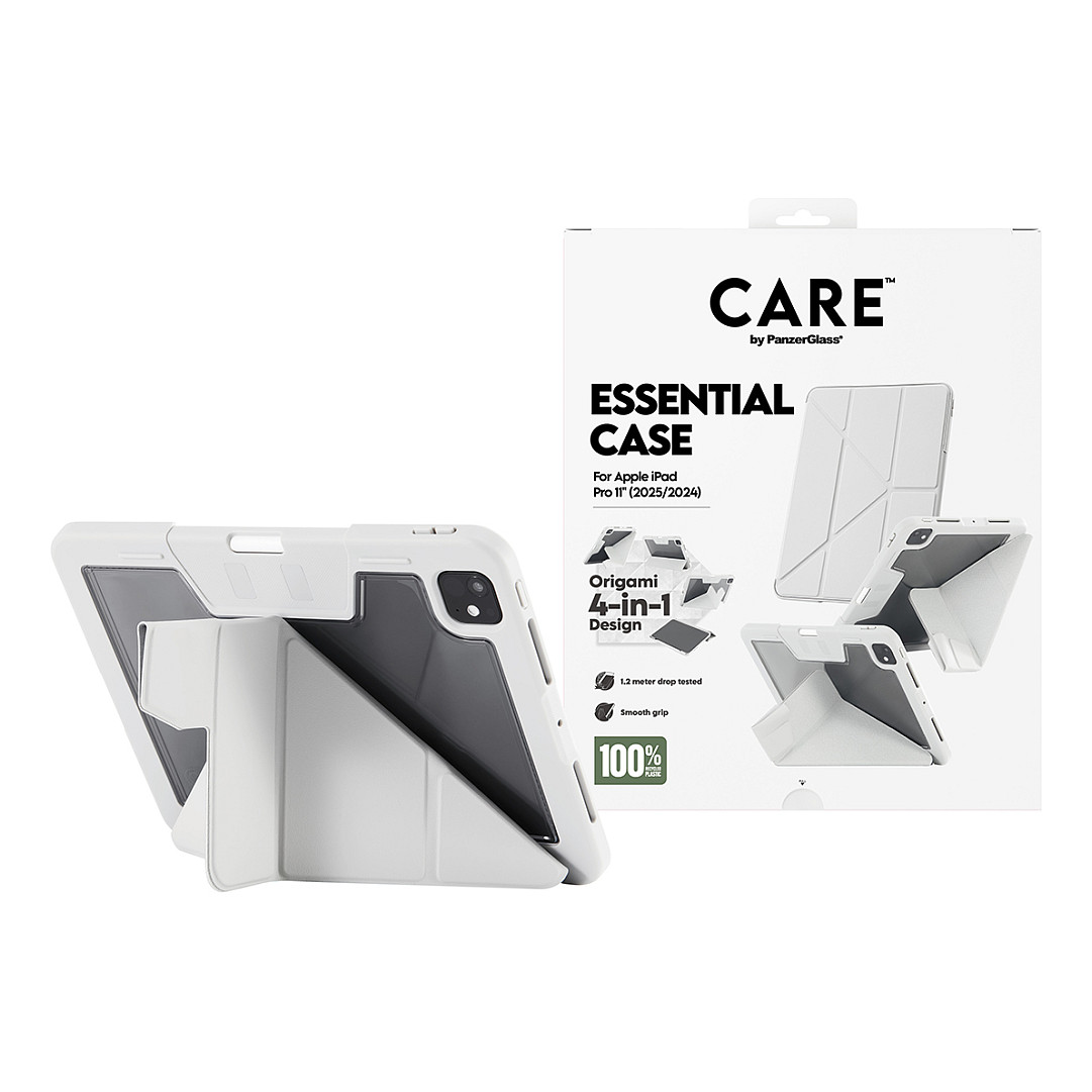 Zaštitna maska PANZERGLASS CARE TPU za iPad Pro 11" / Air 10.9" (100% reciklirana, prozirno siva)-1