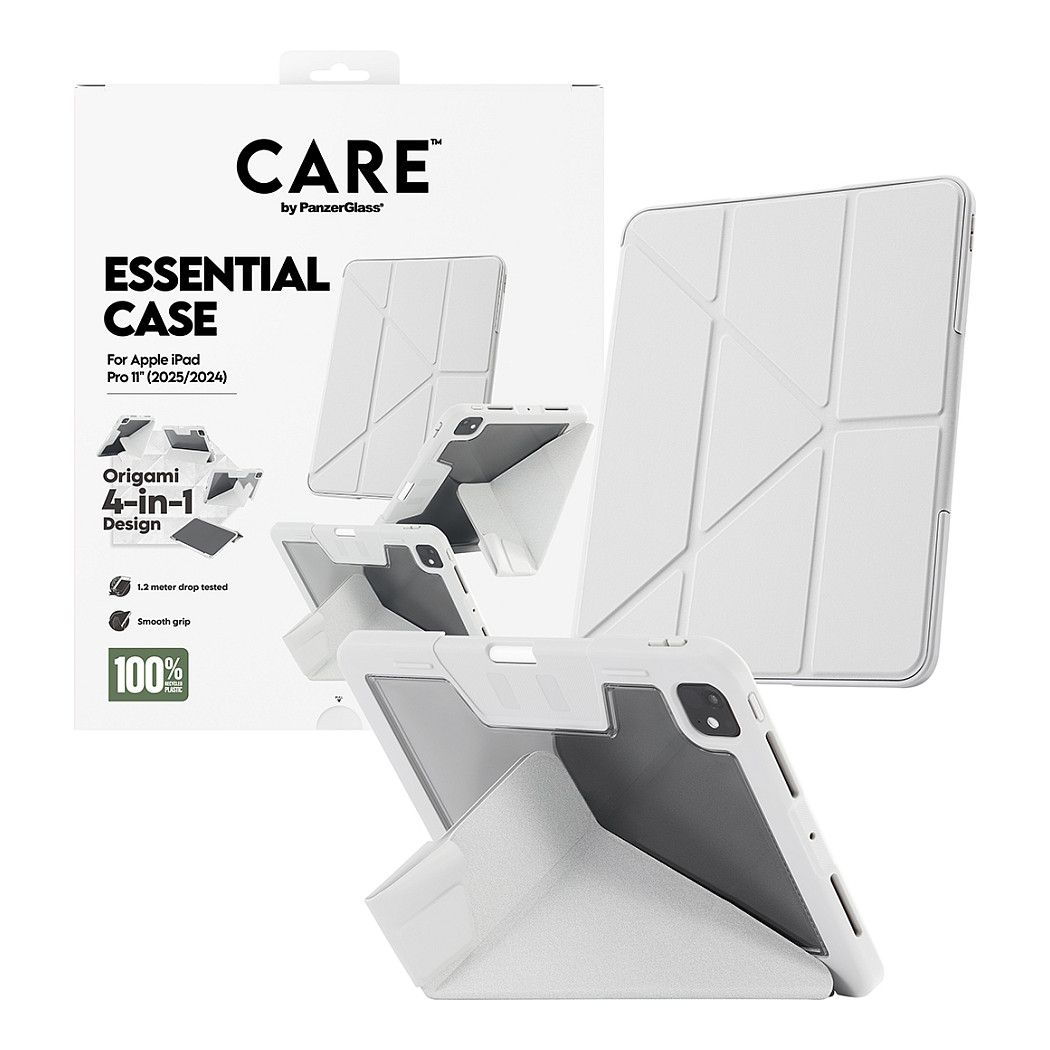 Zaštitna maska PANZERGLASS CARE TPU za iPad Pro 11" / Air 10.9" (100% reciklirana, prozirno siva)-4