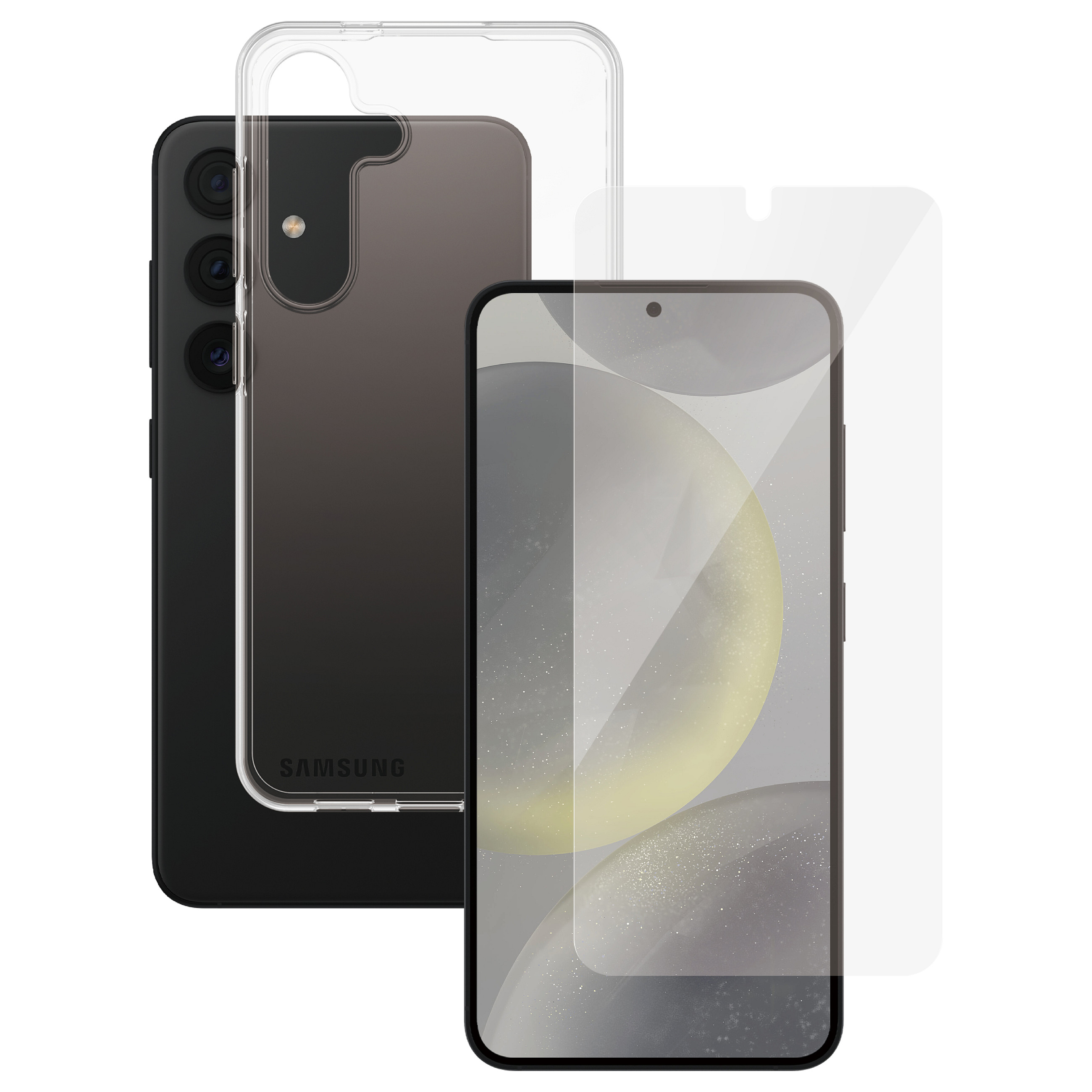 Zaštitni set PANZER GLASS SAFE. 2-in-1 za Samsung Galaxy A15 / A15 5G (zaštitno staklo + prozirna maskica)