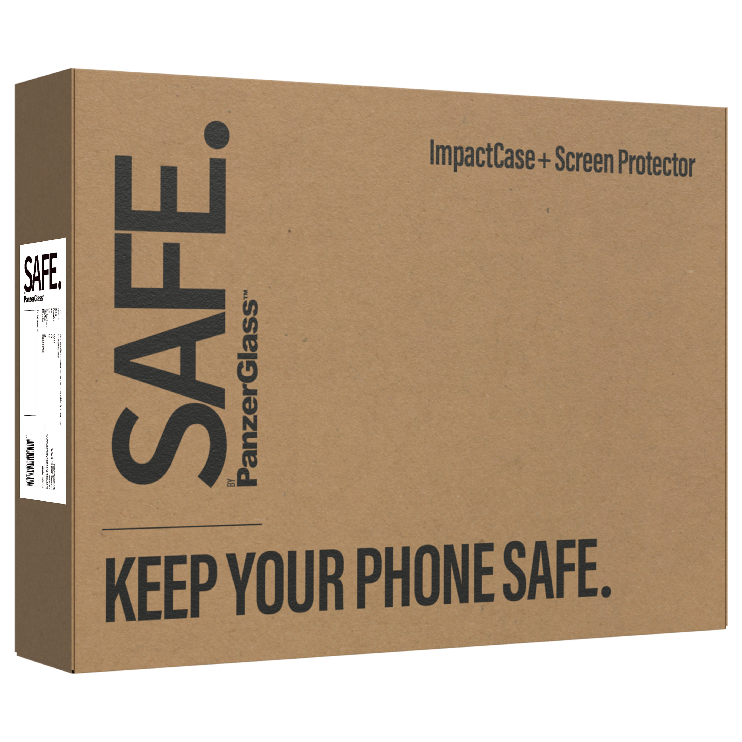 Zaštitni set PANZER GLASS SAFE. 2-in-1 za Samsung Galaxy A15 / A15 5G (zaštitno staklo + prozirna maskica)-4