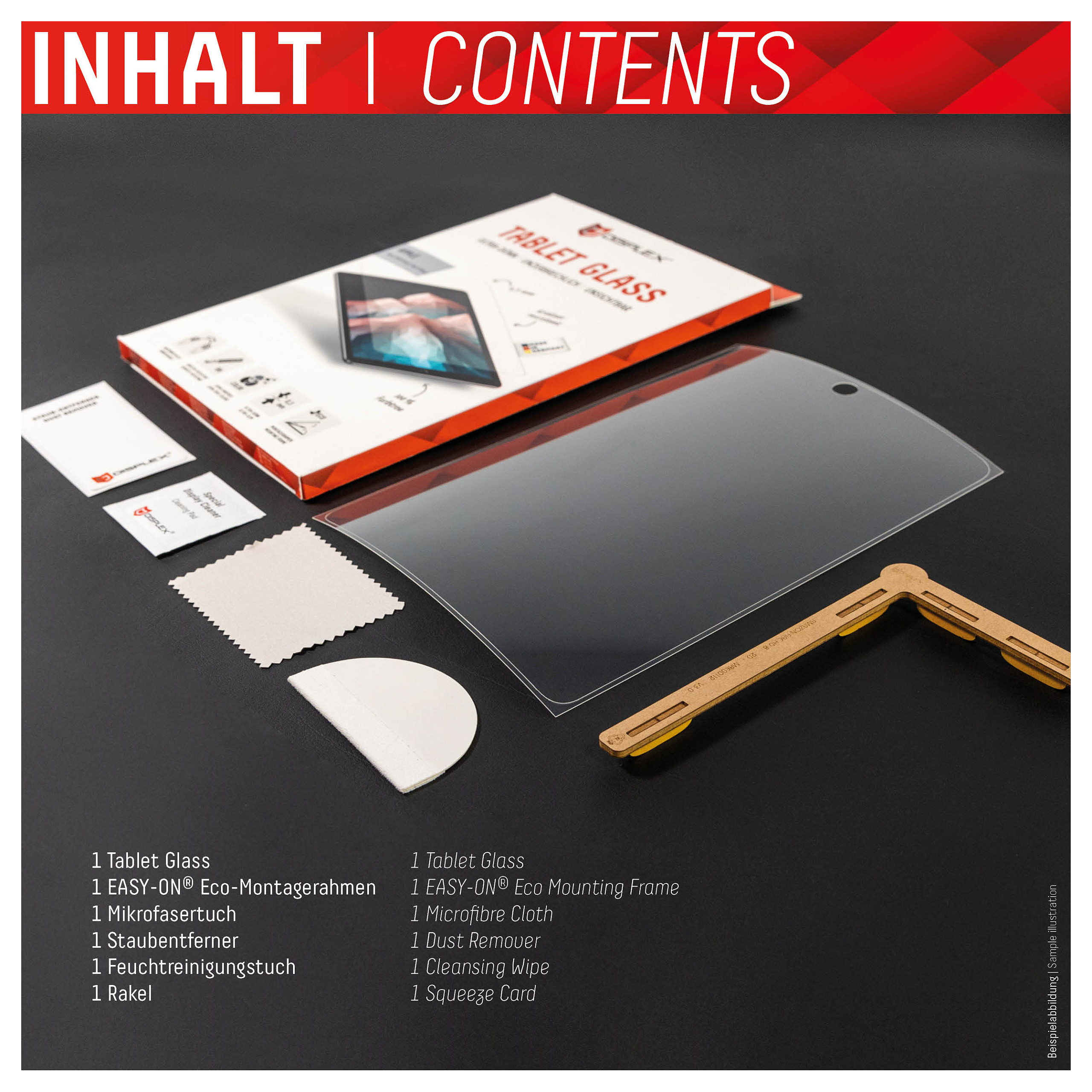 Zaštitno staklo DISPLEX Tablet Glass za Apple iPad 10.9" (10. Gen) / 11" (9H, Eco-Montagerahmen)-6