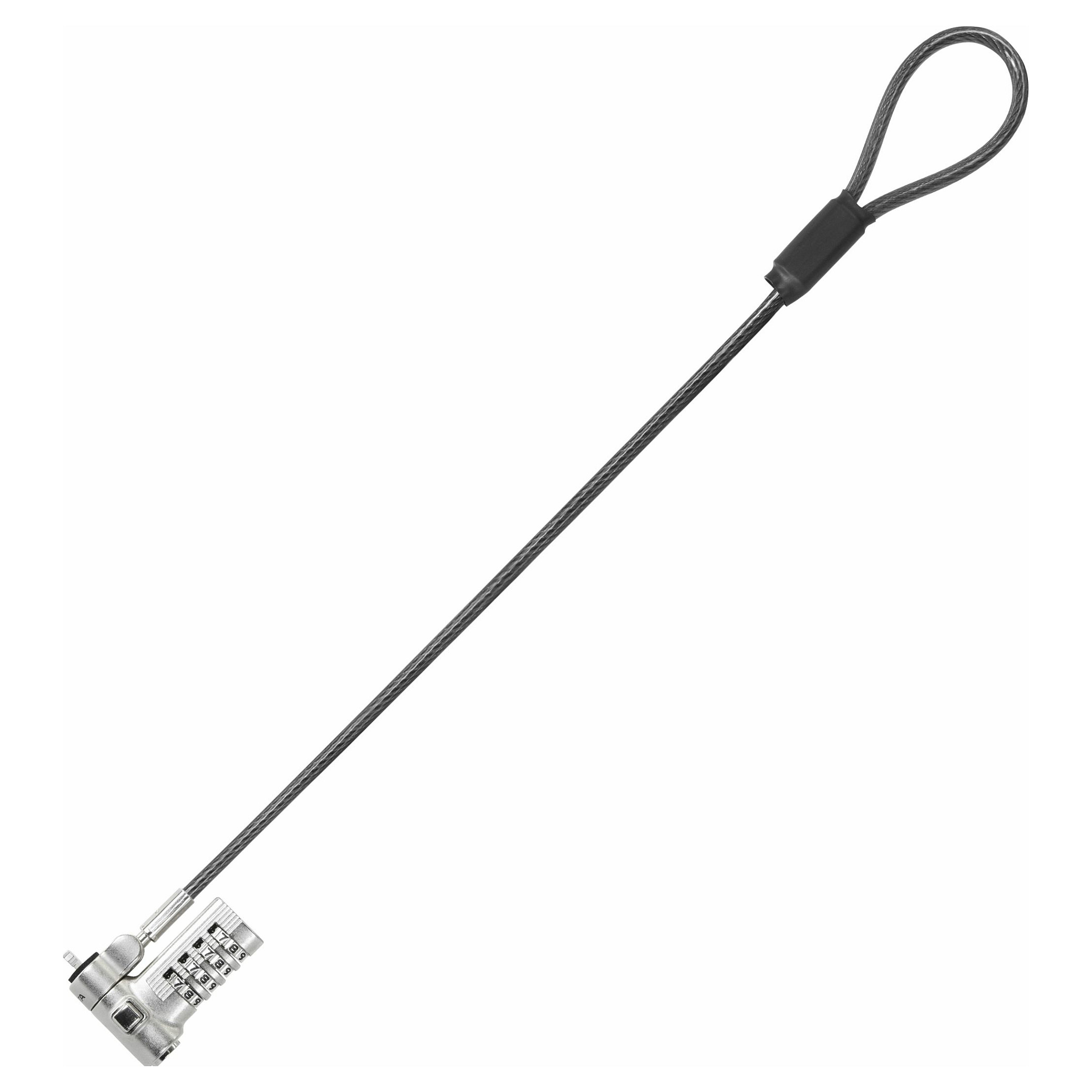 Sigurnosna brava za laptop DICOTA Combination Universal Mini D32050 (3-u-1, T-Lock/Wedge/Nano, 30 cm, šifra)-2