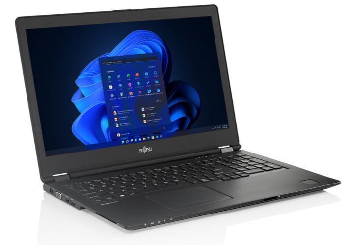 Laptop FUJITSU LIFEBOOK U758 (15,6", IPS, Full HD, Intel Core i5-8250U, 8 GB, 256 GB SSD, Intel UHD Graphics 620, Windows 11 Pro, Non-HR tipkovnica, crna boja) - KORIŠTENI-1