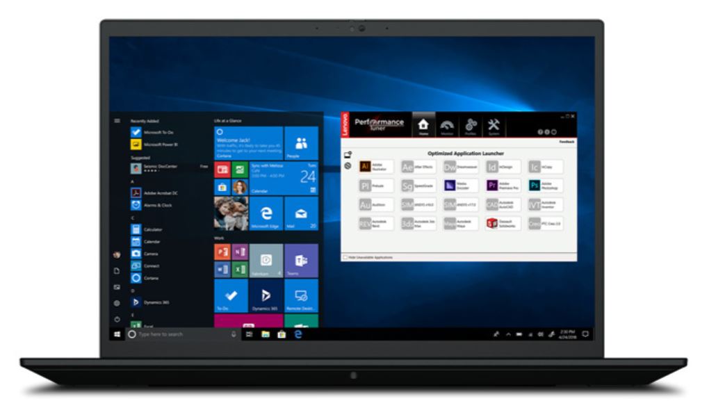 Laptop LENOVO ThinkPad P1 Gen 4 (16" WQXGA, Intel Core i7-11800H, 16 GB, 512 GB SSD, NVIDIA T1200, non-HR tipkovnica, crni) - KORIŠTENI
