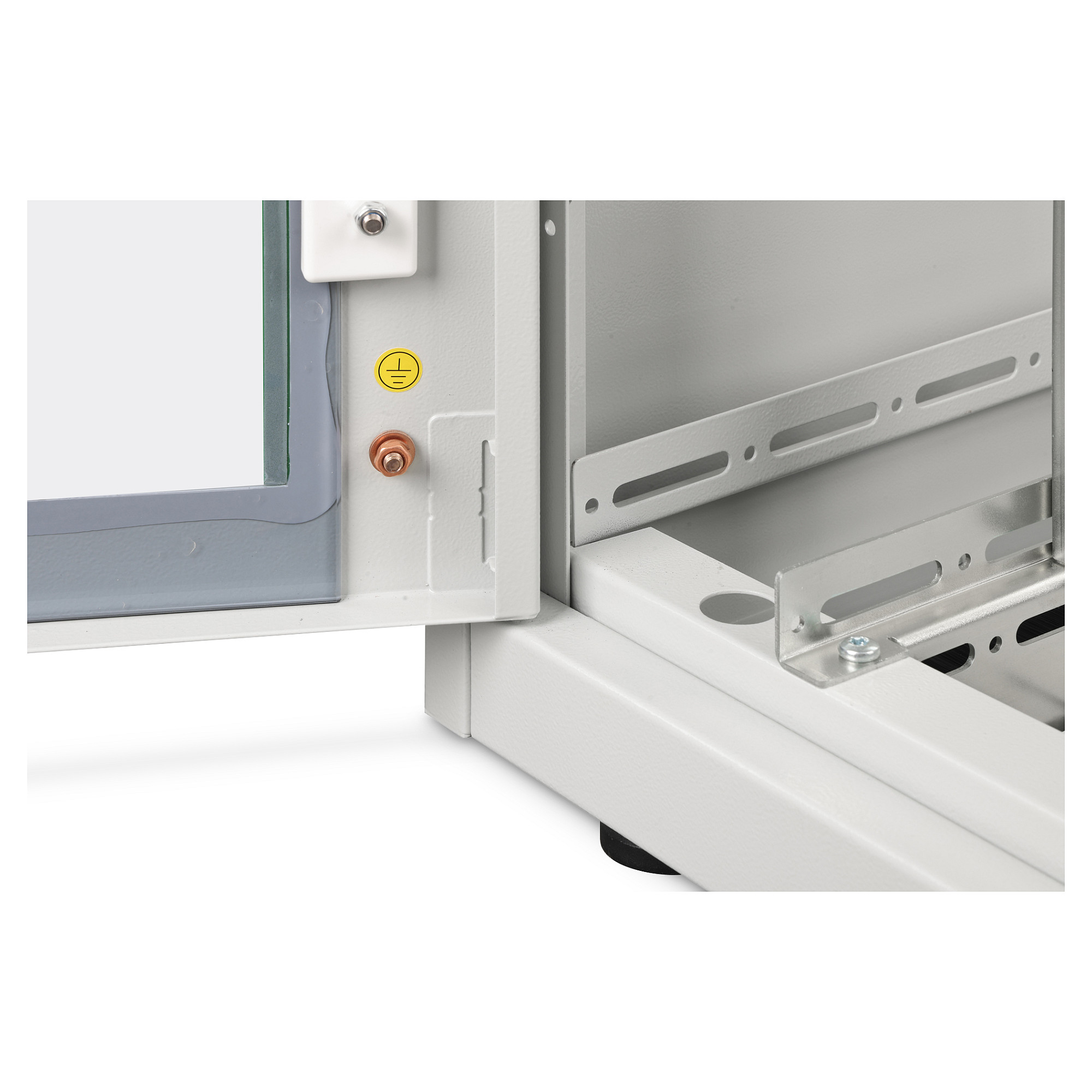 Mrežni ormar DIGITUS Unique Light 42U 800x800mm (DN-19 42U-8/8-L, 600kg, staklena vrata, sivi)-4