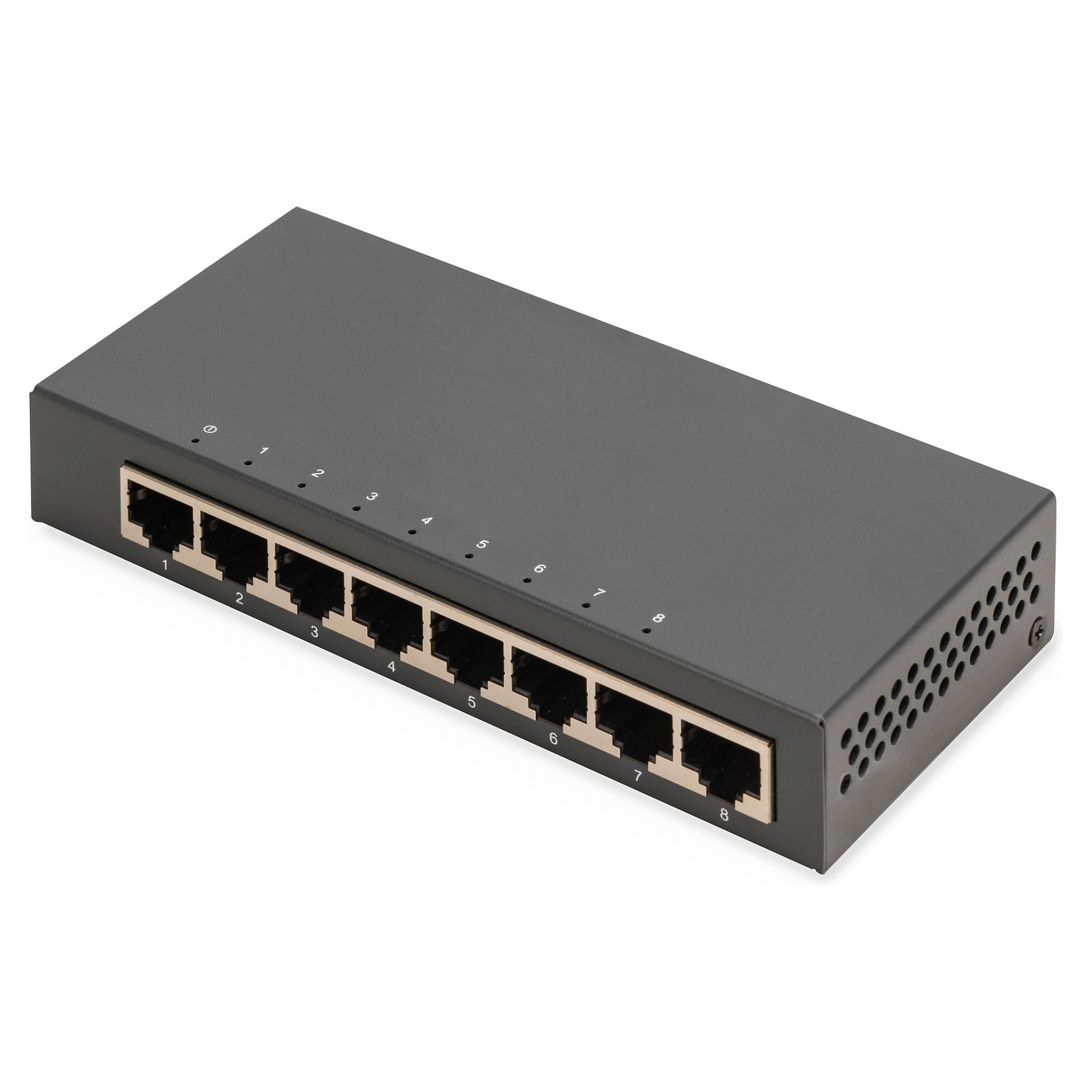 Mrežni switch DIGITUS DN-80113 (8-Port, Gigabit, 10", metalno kućište)-0