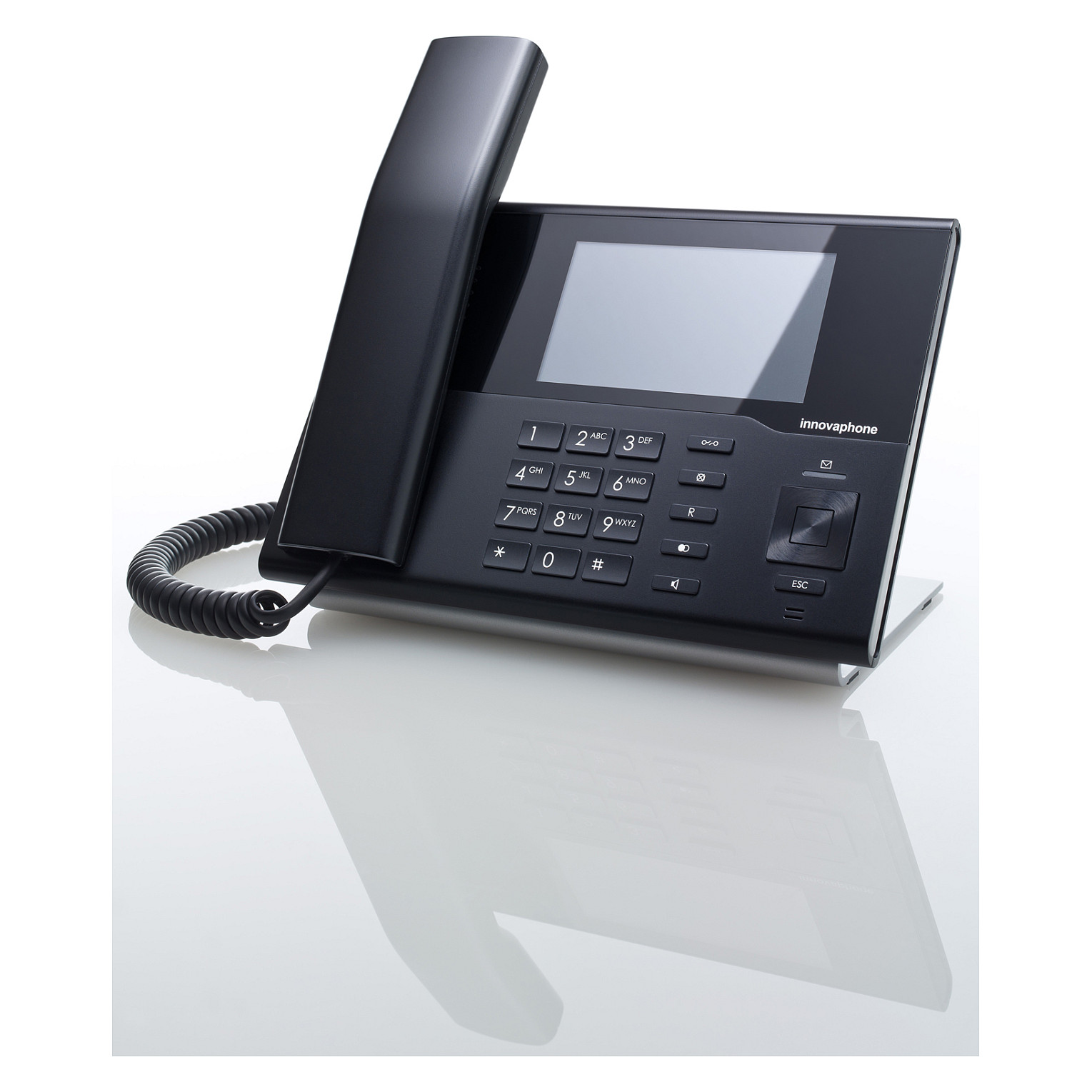 IP Telefon INNOVAPHONE IP232 (TFT zaslon u boji, PoE, G.722 HD zvuk) crni-1