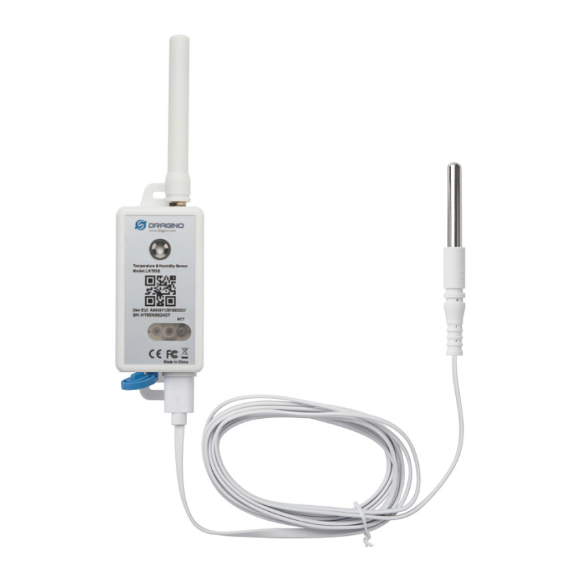 LoRaWAN senzor DRAGINO LHT65S-EU868-E3 (temperatura i vlaga, do 10 godina baterije)-0