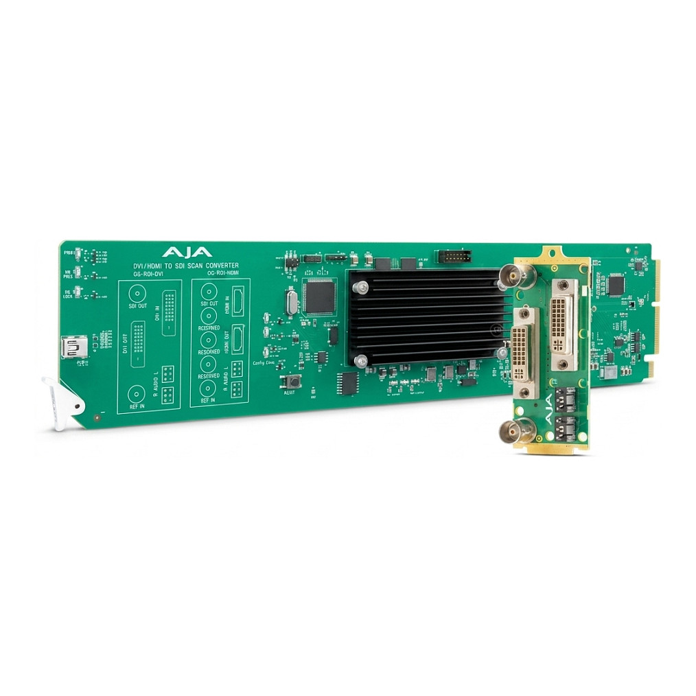 AJA OG-ROI-SDI openGear Scan Konverter (3G-SDI u 3G-SDI/HDMI, ROI skaliranje)-0