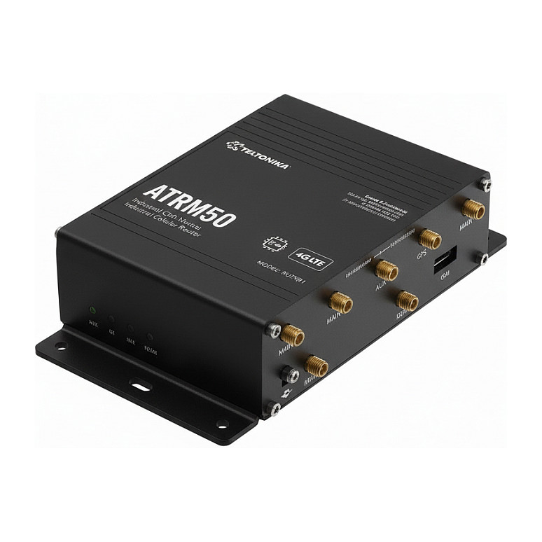 5G Router TELTONIKA ATRM50 (M12 konektori, IP67, Dual SIM, Wi-Fi 5)