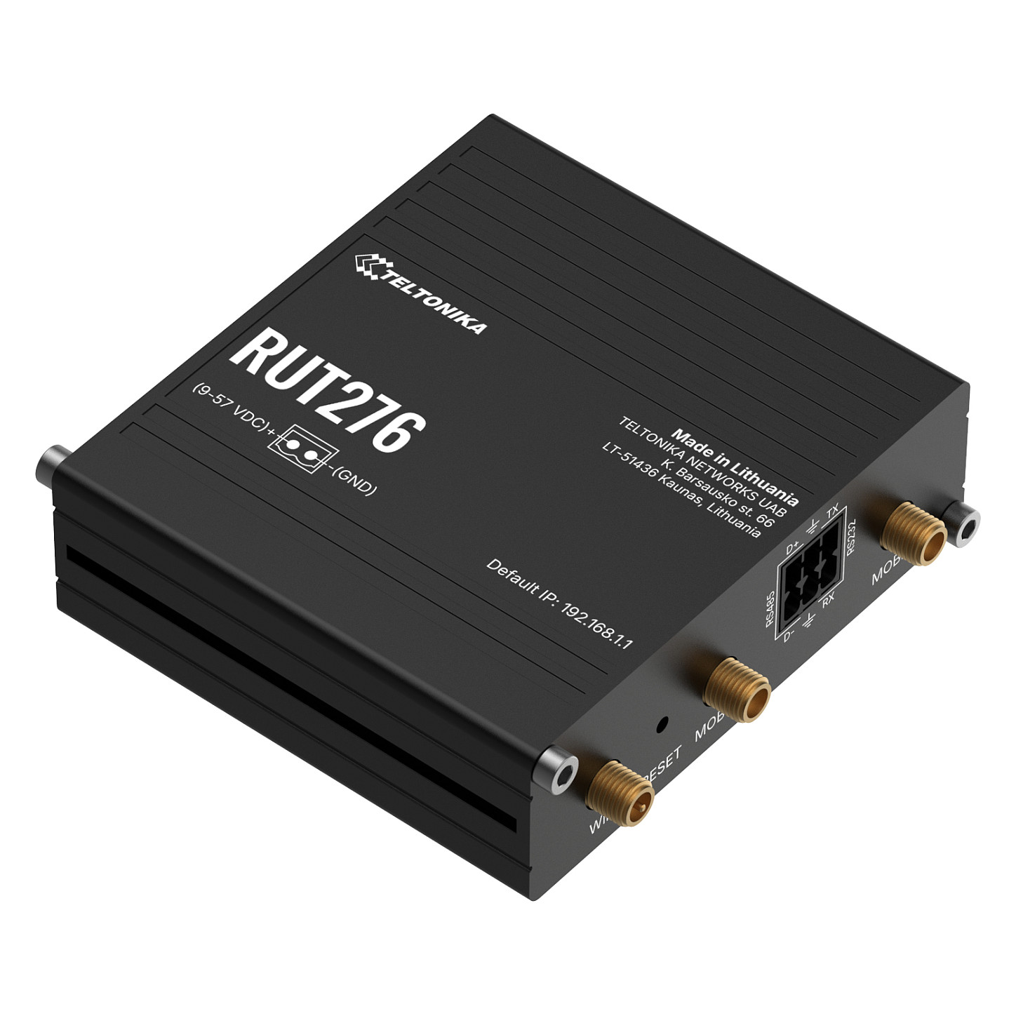 5G Router TELTONIKA RUT276 (5G RedCap, 4G LTE, Wi-Fi, 2x Ethernet, RutOS)-3