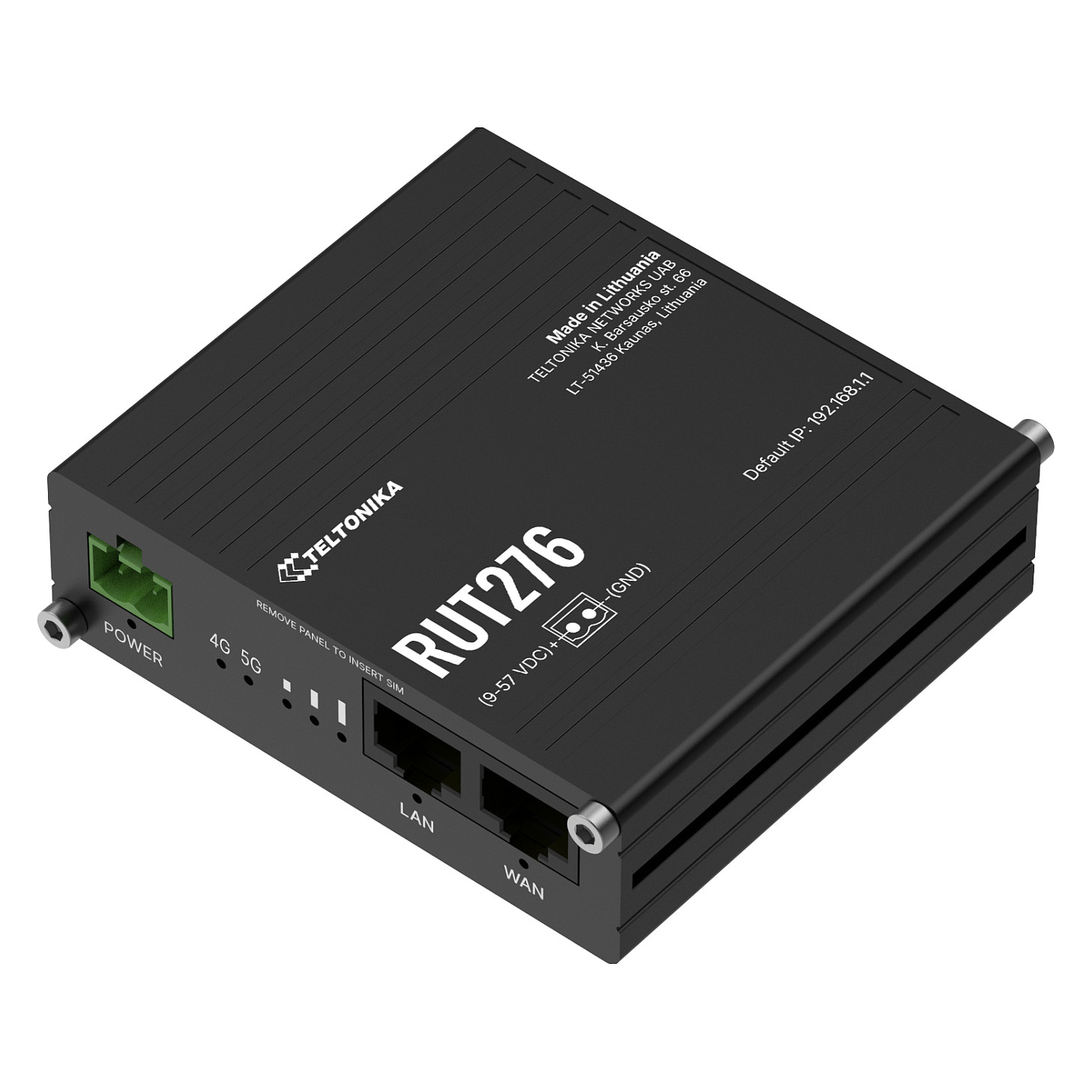 5G Router TELTONIKA RUT276 (5G RedCap, 4G LTE, Wi-Fi, 2x Ethernet, RutOS)-4